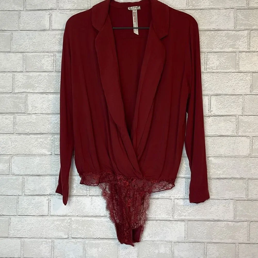 Free People Intimately Free People Elsa Bodysuit XS
